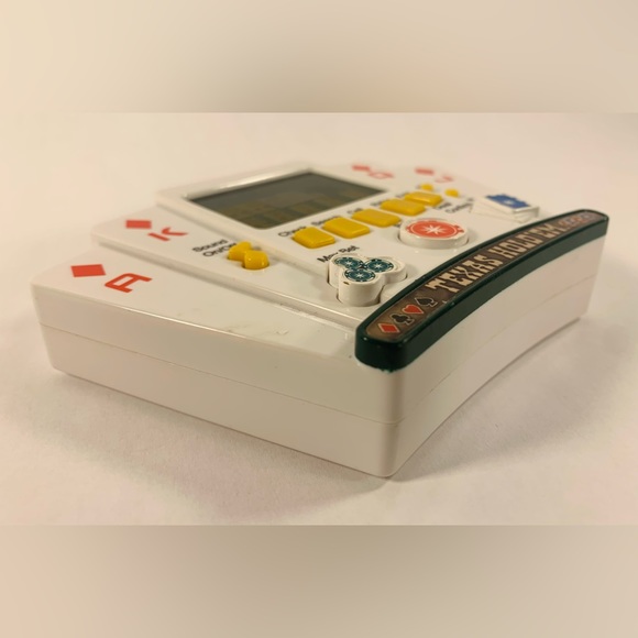 MGA Texas Hold Em Poker Handheld Electronic Game NEW BATTERIES- TESTED - Picture 8 of 9